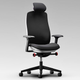 A render of the Vantum gaming chair on a stark gray background.